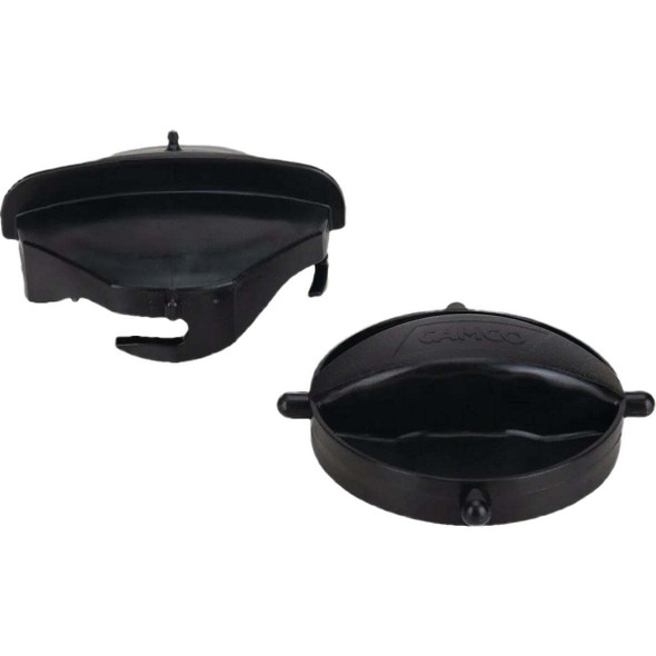 Camco RV Sewer Hose Storage Caps (2-Pack) 39752