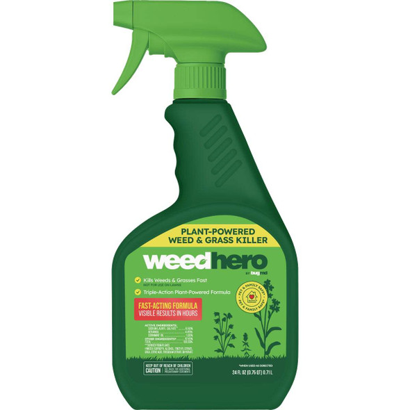 BugMD Weed Hero 24 Oz. Ready to Use Trigger Spray Weed Killer BG-WH705201-01