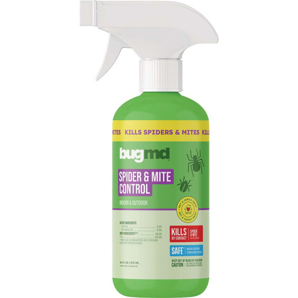 BugMD 16 Oz. Trigger Spray Spider & Mite Control Insect Repellent BG-SMKRT441-01