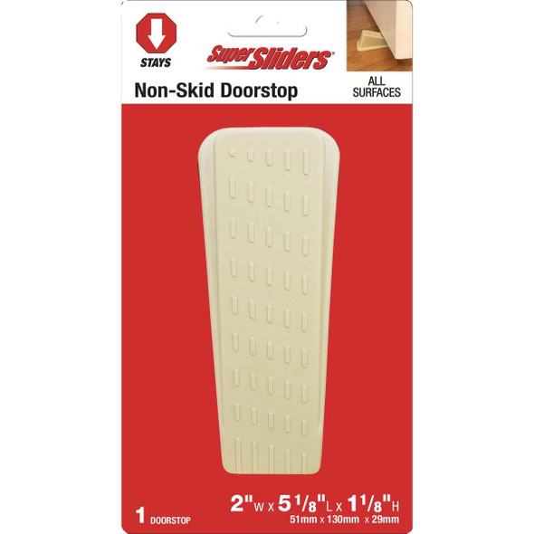 Super Sliders Heavy Duty Almond Doorstop 4214221SL