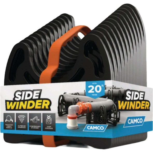 Camco Sidewinder 20 Ft. Plastic Sewer Hose Support 43051