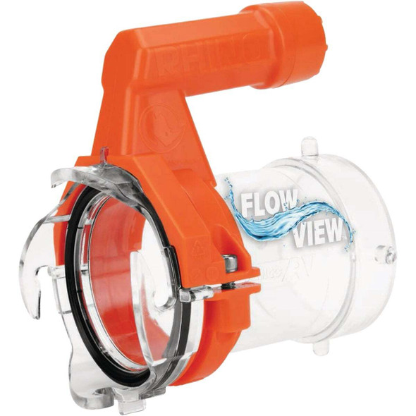 Camco Rhino RV Pro 5 In. Sewer Hose Extension with LED Flashlight 39570