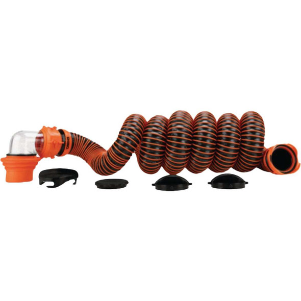 Camco RhinoEXTREME 15 Ft. Sewer Hose Kit 39861