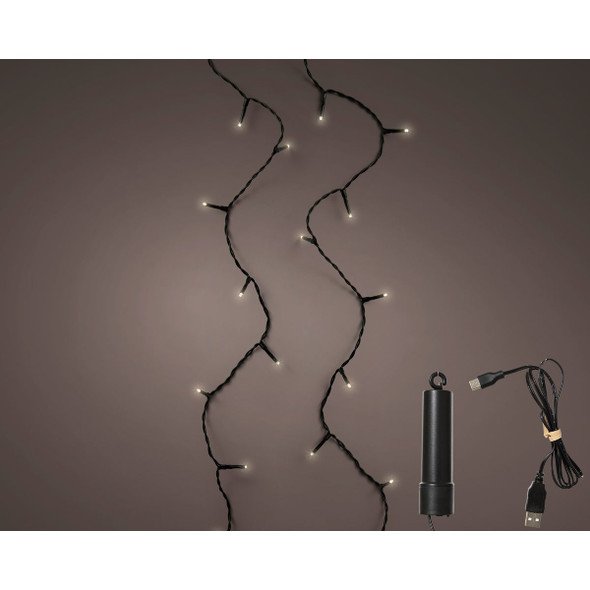 Lumineo Duracharge 24.3 Ft. Multi LED Rechargeable Light Set 9490284