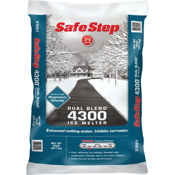 Safe Step Dual Blend 4300 50 Lb. Ice Melt Pellets 806696