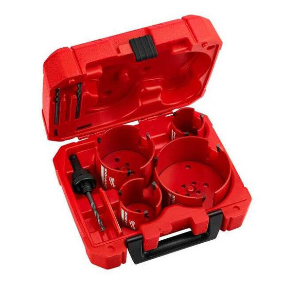 Milwaukee Tool BIG HAWG w/Carbide Teeth Kit - 8PC 49-56-9285