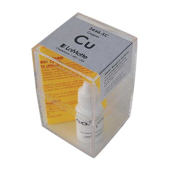 Lamotte SMART ReagentSystem,Copper,0to6PPM,PK100 3646-SC