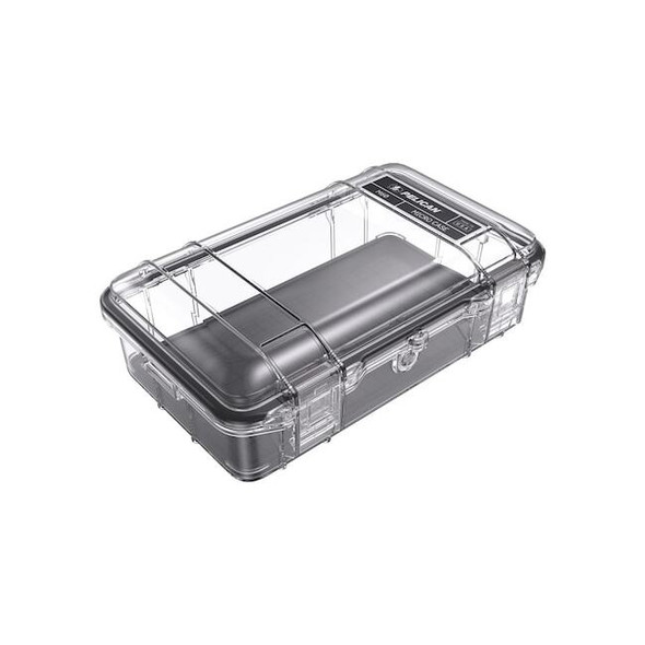 Pelican Pelican M60 Case, 9.3x6x3.2, Black/Clear M60