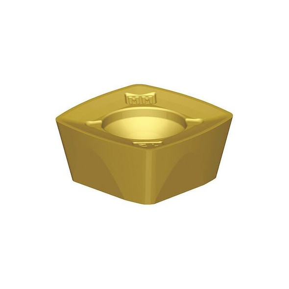 Widia Square Milling Insert,12.70mm,Carbide 6596439 Pack of 5