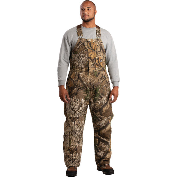 Berne Heritage Men's Large Realtree Insulated Duck Bib Overall B415APXR440