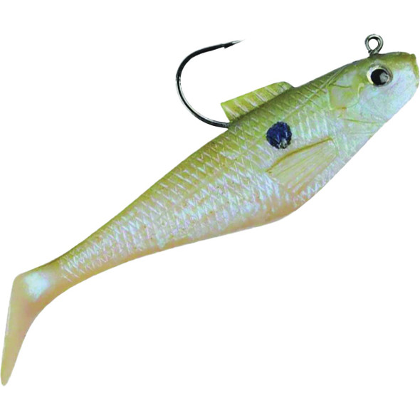 Berkley PowerBait 2 In. Pre-Rigged Swim Shad Lure (5-Pack) PBBSS2-SHD