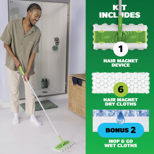 Swiffer Hair Magnet Deluxe Mop Display 80890518 629980