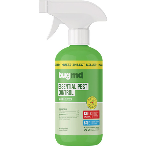 BugMD 16 Oz. Essential Pest Control Insect Repellent BG-ES168101-01