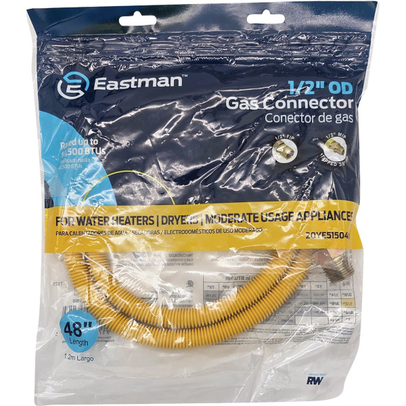 Eastman 1-2x48 Fip Gas Connector 20YE515048B 451293