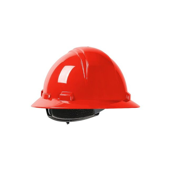 Pip Hard Hat, Dynamic, HDPE, 4 Point Ratchet, Type 1, Class E, Red 280-HP641R-15