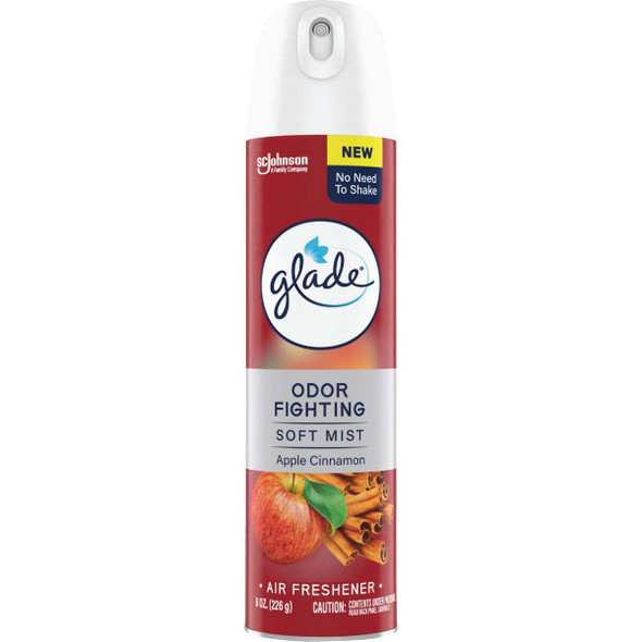 Glade 2X Fragrance 8 Oz. Apple Cinnamon Spray Air Freshener 05290