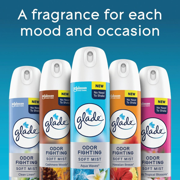 Glade 2X Fragrance 8 Oz. Apple Cinnamon Spray Air Freshener 05290 634081