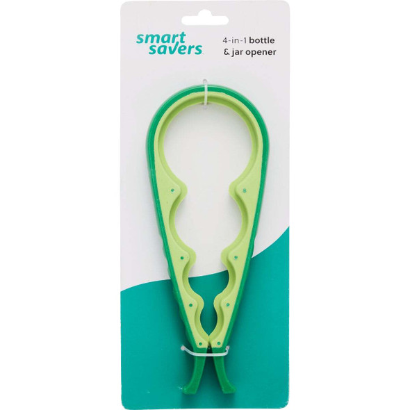 Smart Savers 4-in-1 Bottle and Jar Opener wm25006 Pack of 12