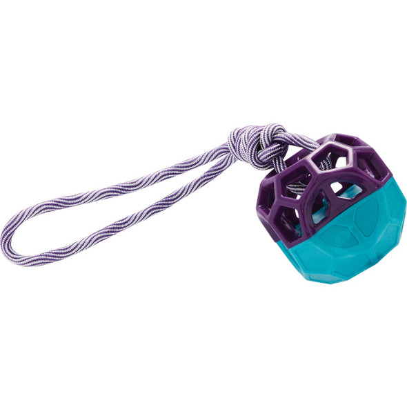 Smart Savers Dog Ball with Tug Rope tdg201 Pack of 12 612659