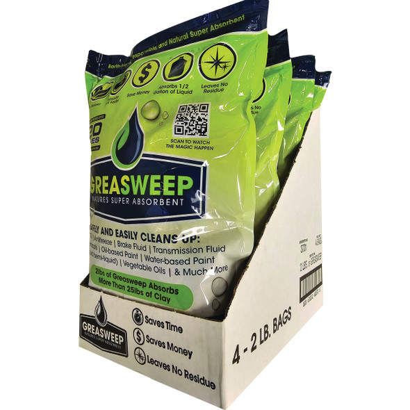 Greasweep 2 Lb. Natural Multi-Purpose Super Oil Absorbent 3701 588973