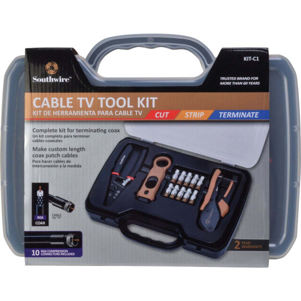 Southwire Cable TV Tool Kit 58744040