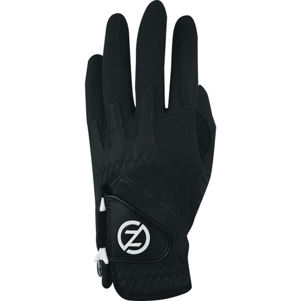 Zero Friction Cabretta Elite Black Universal Fit Left Hand Golf Glove GL70011