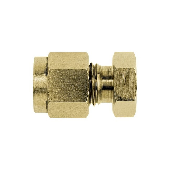Brennan Industries Cap, Brass, Tube 1/8 in N2408-02-B