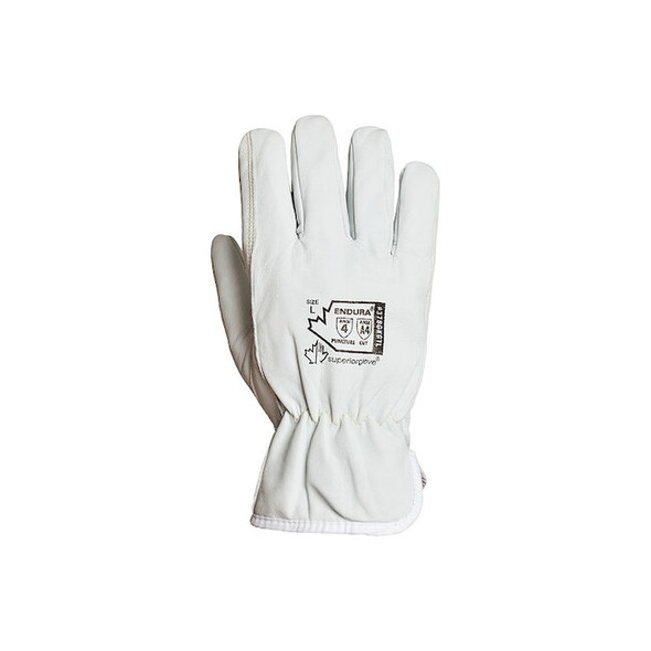 Cold Protection Cut Resistant Drivers Gloves, White, S, 1 PR Pack of 12
