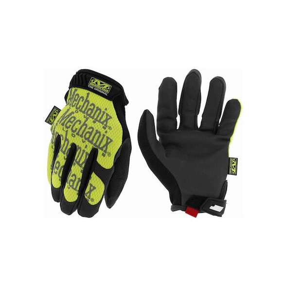 Mechanix Wear VF,Mechanics Glv,Hi-Vis Yel,11,21AP95,PR SMG-P91-011
