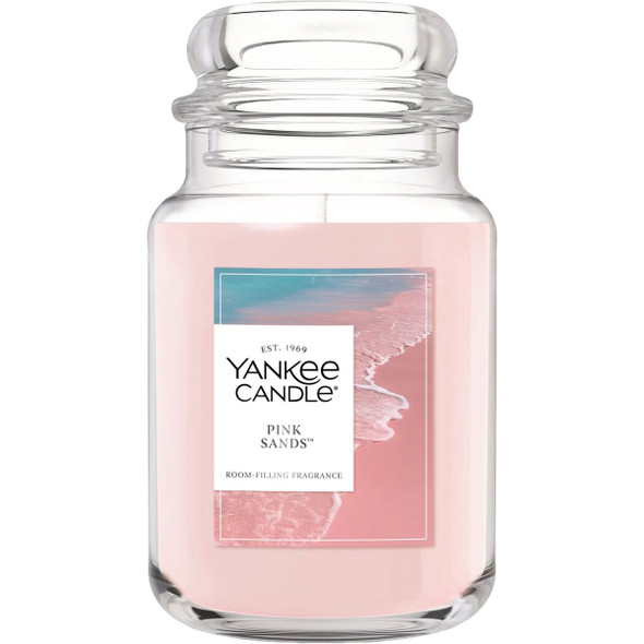 Yankee Candle 22 Oz. Pink Sands Large Jar Candle 2654327W