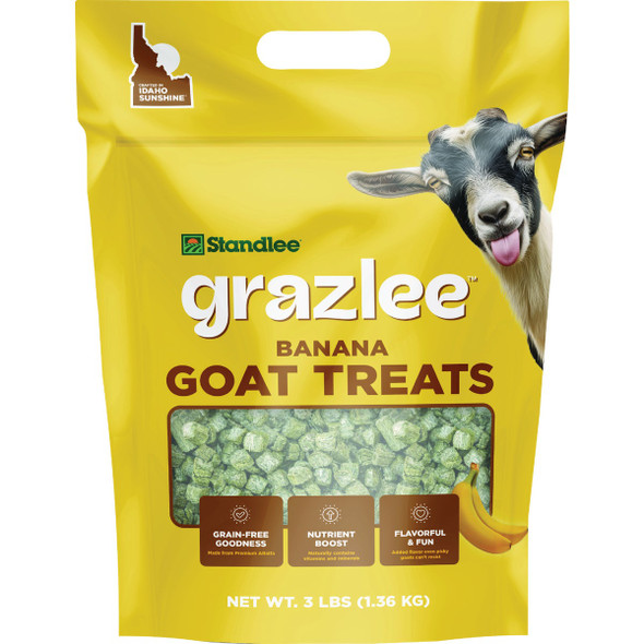 Standlee Grazlee 3 Lb. Banana Goat Treat 1175-50010-0-0