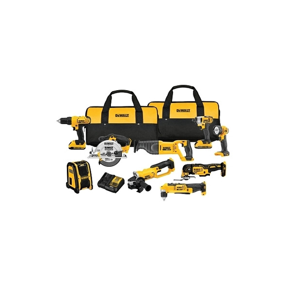 20V MAX Lithium Ion Compact Drill/Driver Kits, 9-Piece Set