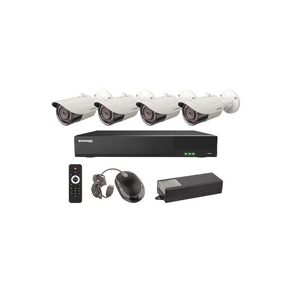 Vitek Surveillance Systems,2 TB,12V DC,TVI VT-TH5KT42TB-2