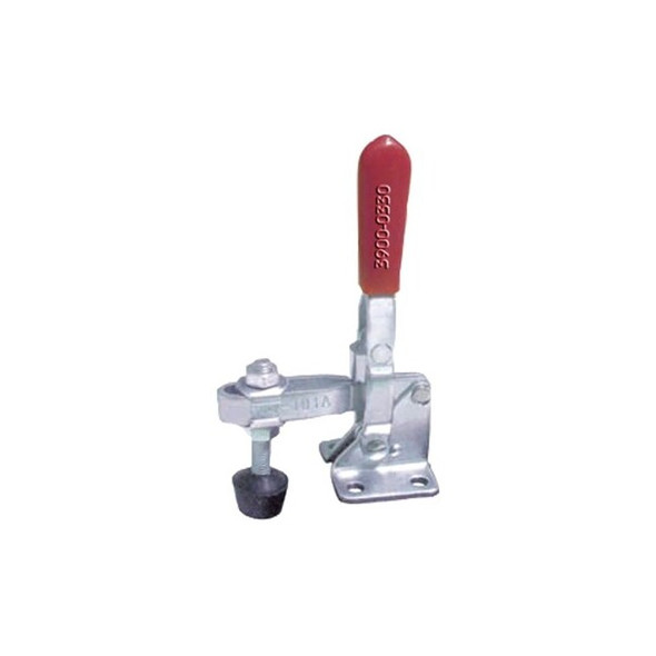 Vertical Flanged Base U-Bar Toggle Clamp - 110 lbs Holding Pressure Pack of 2