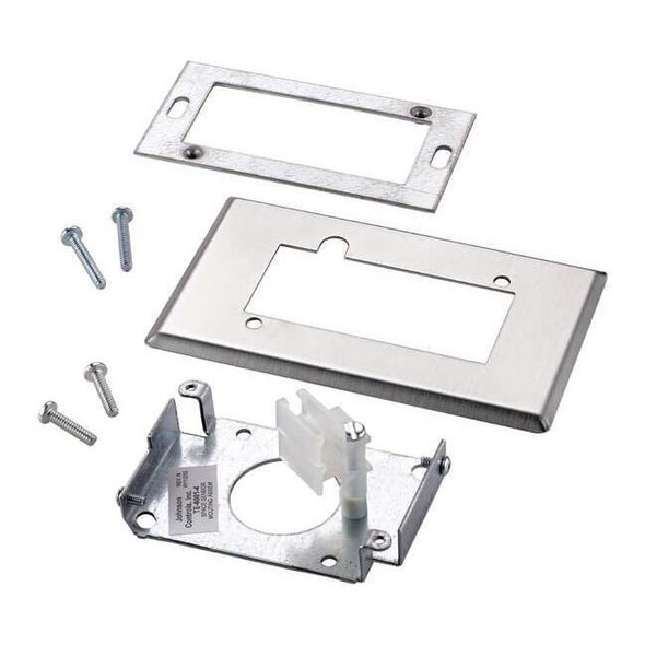 Johnson Controls Temperature Sensor Wall Mount Plate, Gray TE-6001-4