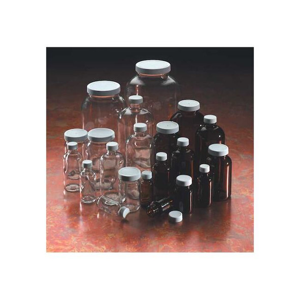 Wheaton Narrow Mouth BTL,Clear,125 ML,PK24 W216808