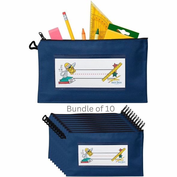 Seat Sack Pencil Pouch with Zipper | Bundle - 1 Carton
