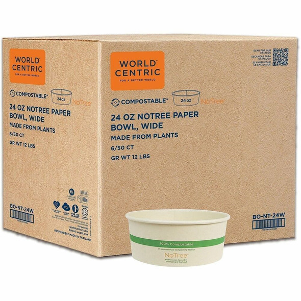 World Centric  Table Ware BONT24W