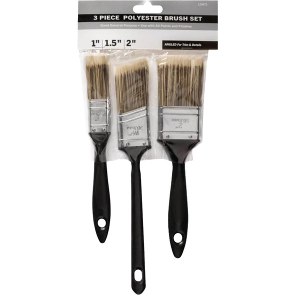Shur-Line Good Poly Paint Brushes (3-Pack) 30033210