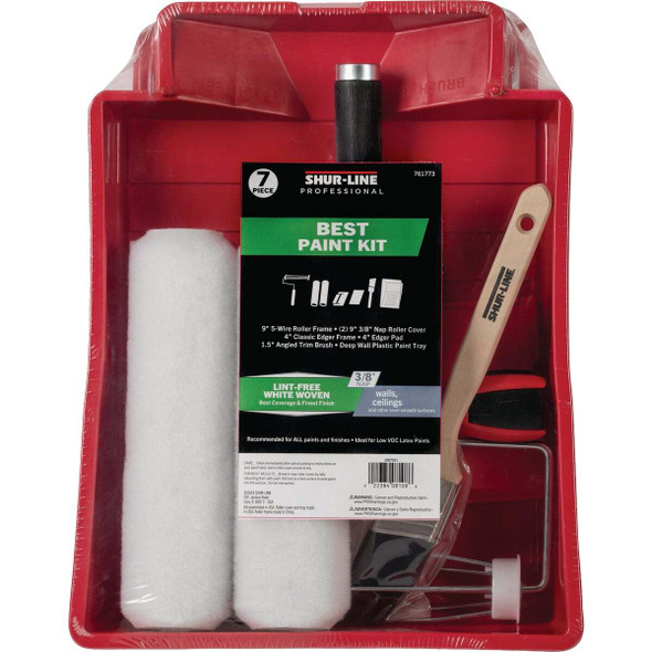 Shur-Line Best Starter Knit Roller & Tray Set (7-Piece) 2007031