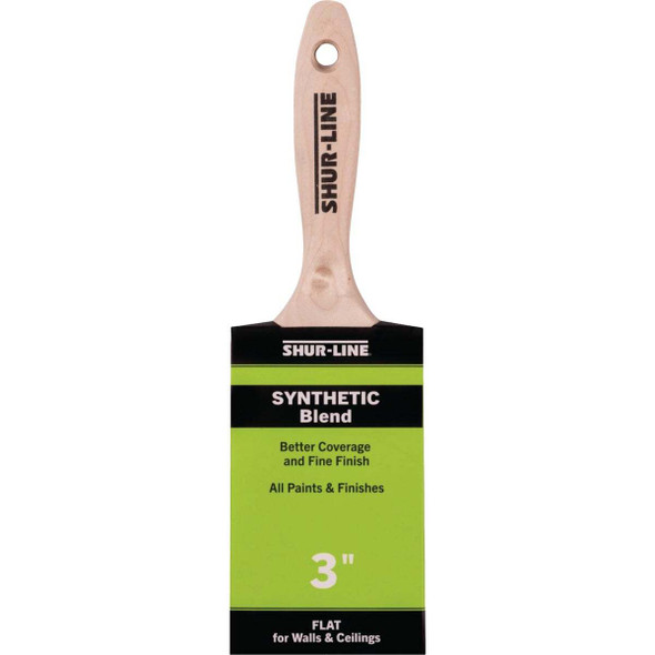 Shur-Line Better 3 In. Flat Paint Brush 30032202