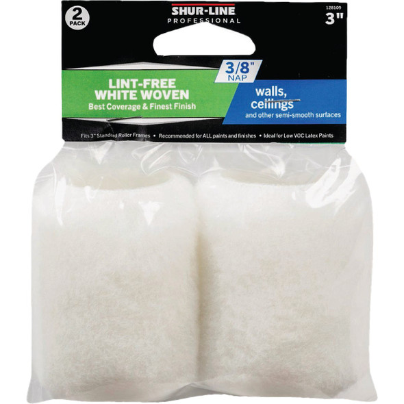 Shur-Line 3 In. x 3/8 In. Woven Fabric Roller Cover (2-Pack) 30015101