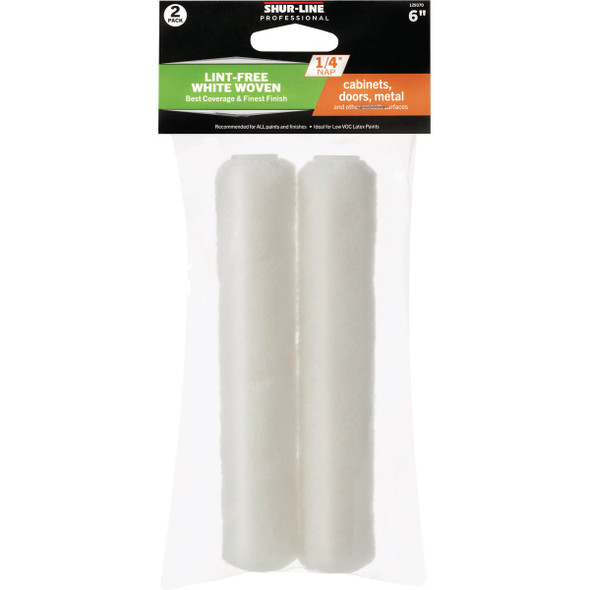 Shur-Line Best 6 In. x 1/4 In. Woven Roller Cover (2-Pack) 30021007