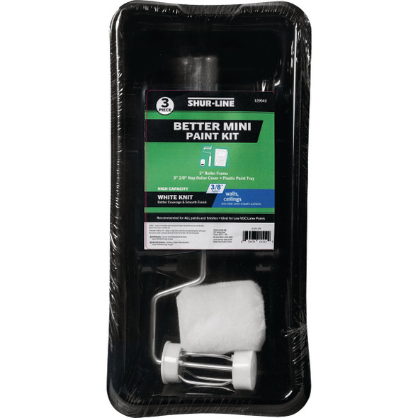 Shur-Line Better 3-Piece Roller & Tray Set SLSTS-3PC