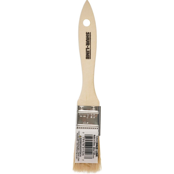 Shur-Line 1 In. Flat Chip Natural Bristle Paint Brush 30035502 795420