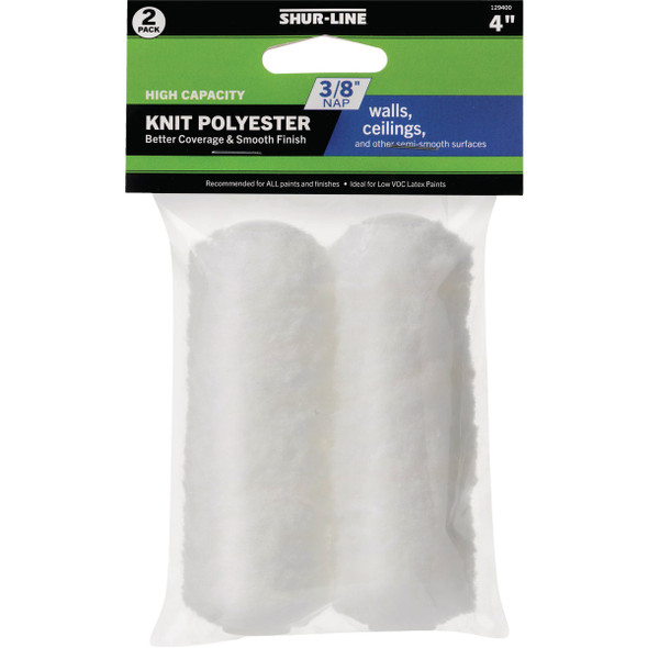 Shur-Line Better 4 In. x 3/8 In. Knit Roller Cover (2-Pack) 30022301