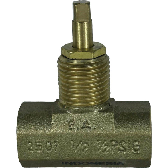 Blue Flame 1/2 In. Brass Multi-Turn Straight Gas Globe Valve BF.BFS.910