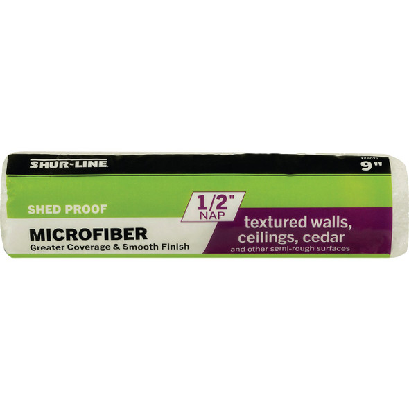 Shur-Line 9 In. x 1/2 In. Microfiber Roller Cover 30011204