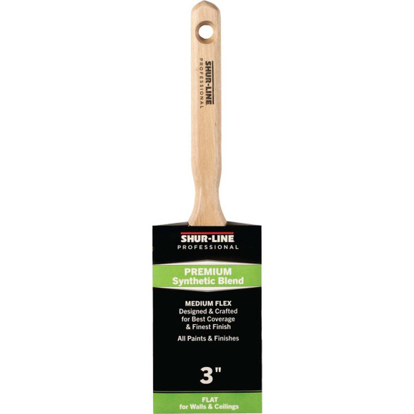 Shur-Line Pro 3 In. Flat Paint Brush 30031104