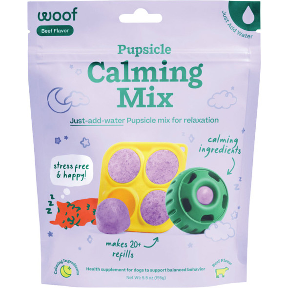 Woof Pupsicle 5.5 Oz. Calming Recipe Treat Mix PUPMIX-CA